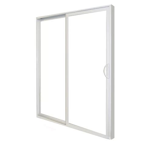 Farley 5-foot-Wide Right Hand (RH) Sliding Patio Door PVC (58 ¾ inch x 79 ½ inch)- ENERGY ...