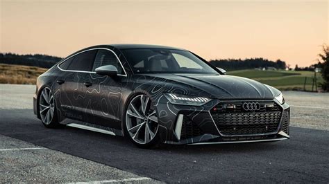 Audi RS7 стал очень низким и почти 1000-сильным