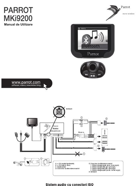 Manual Parrot MKi9200