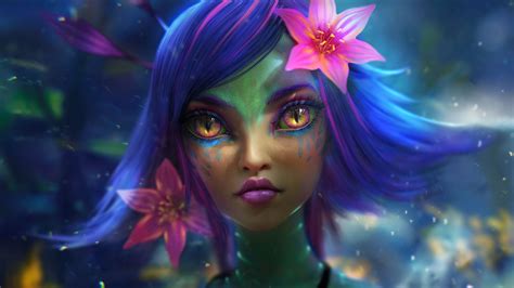 Neeko League Of Legends Fan Art Wallpaper,HD Games Wallpapers,4k Wallpapers,Images,Backgrounds ...