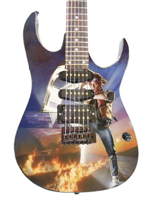 Back to the Future Guitar by GodOfCrimson on DeviantArt