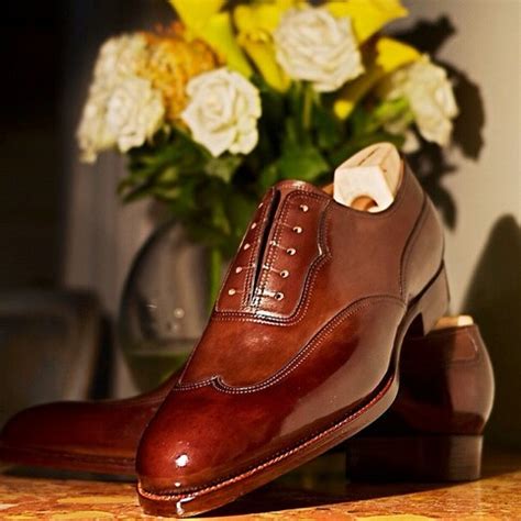 Bespoke Handmade Brown Oxford Wingtip Dress Shoes on Storenvy