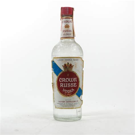 Crown Russe Vodka 1980s | Whisky Auctioneer