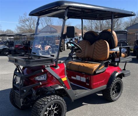 4-Seat Lifted Golf Cart — Currently sold out – Shore Rides