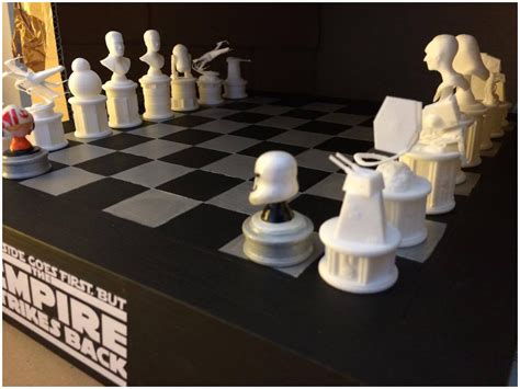 Star Wars 3D printed chess set - PRETTY THINGS