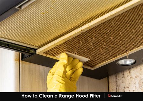 How to Clean a Range Hood Filter by Type