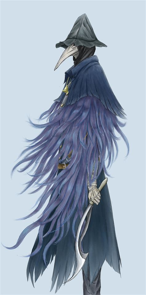 Eileen the crow [colored] by Mengzhen on DeviantArt