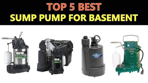 Best Sump Pump for Basement 2019 - 2020 - YouTube