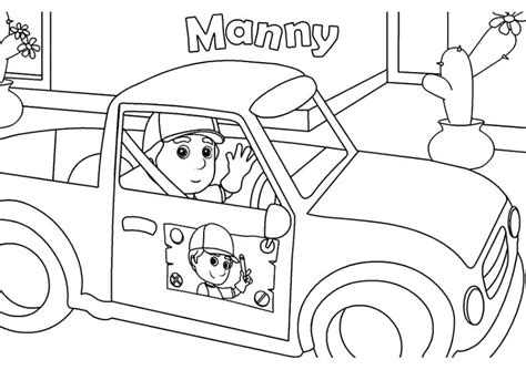 Handy Manny Coloring Pages at GetColorings.com | Free printable colorings pages to print and color