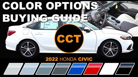 2022 Honda Civic - Color Options Buying Guide - YouTube