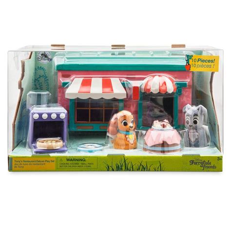 Tony's Restaurant Deluxe Playset Lady & The Tramp - Disney Furrytale ...