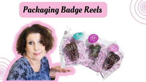 Cute Badge Reels: How I package my Badge Reels - YouTube in 2022 | Badge reel, Badge, Packaging