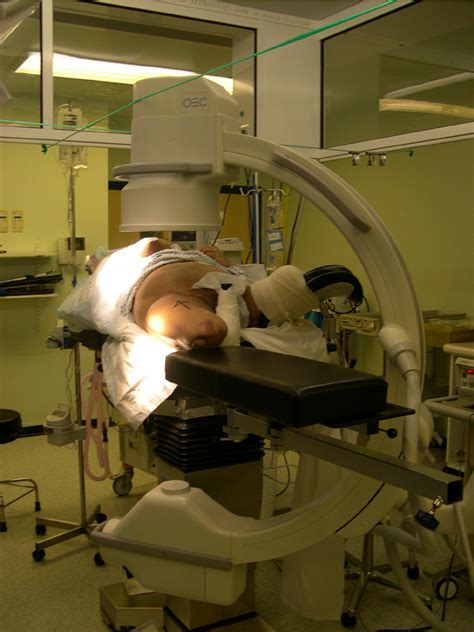 Photograph of positioning of the patient on the fracture table with ...