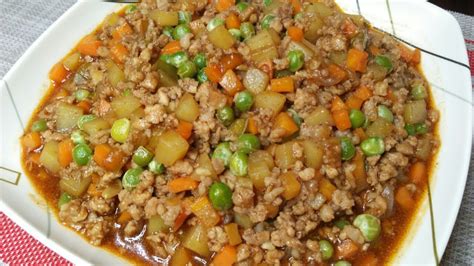 PORK PICADILLO//Quick and Easy Recipe//My version - YouTube