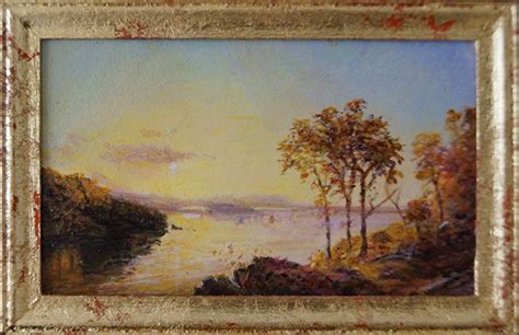 Figures on the Hudson River by Jasper Cropsey