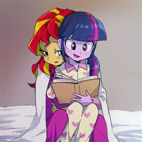 Twilight Sparkle x Sunset Shimmer ♥ | My little pony characters, My little pony comic, My little ...