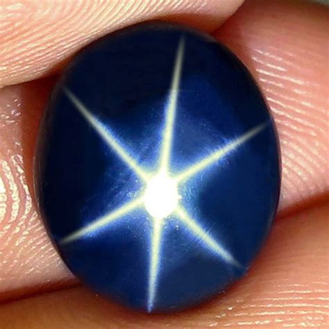 6.52 Carat Thailand Blue Star Sapphire - Gorgeous | Blue star sapphire, Star sapphire, Sapphire ...