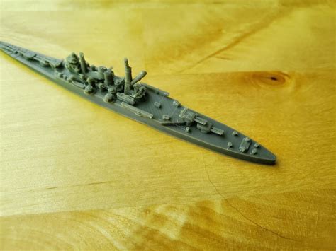 Japanese Mogami Class Cruiser Warship 3D model 3D printable | CGTrader