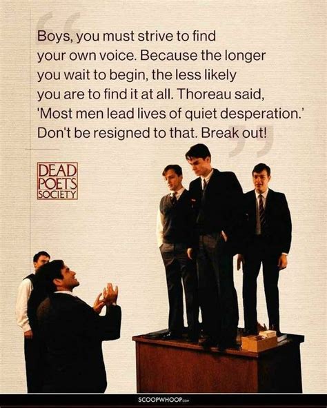 [image] - GetMotivated | Society quotes, Dead poets society quotes ...