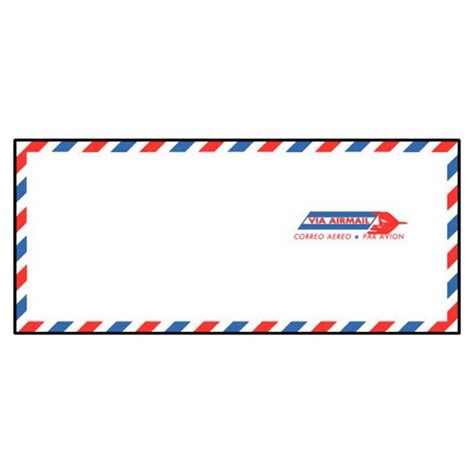 #10 Airmail Envelopes - SFI-Certified - 500/Box