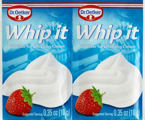 Dr. Oetker Whipped Cream Stabilizer - 2 x 10 g | Walmart Canada