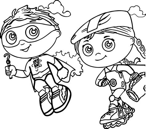 Super Why Coloring Pages - Best Coloring Pages For Kids