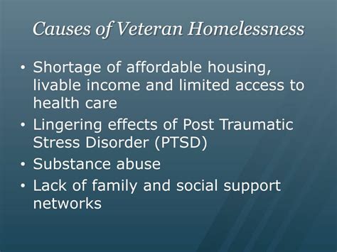 PPT - Homeless Veterans at Life’s End PowerPoint Presentation, free download - ID:680050