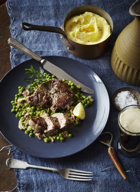 Lamb Steaks with Green Olive, White Bean and Lemon Salad » Dish Magazine