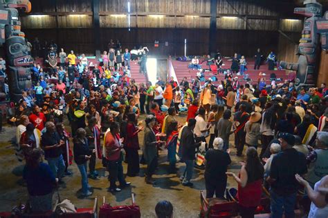 Images and Video from Chief Alan Hunt’s Potlatch Ceremony – BC Time-Slip