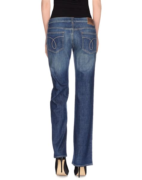 Lyst - Calvin Klein Jeans Denim Pants in Blue