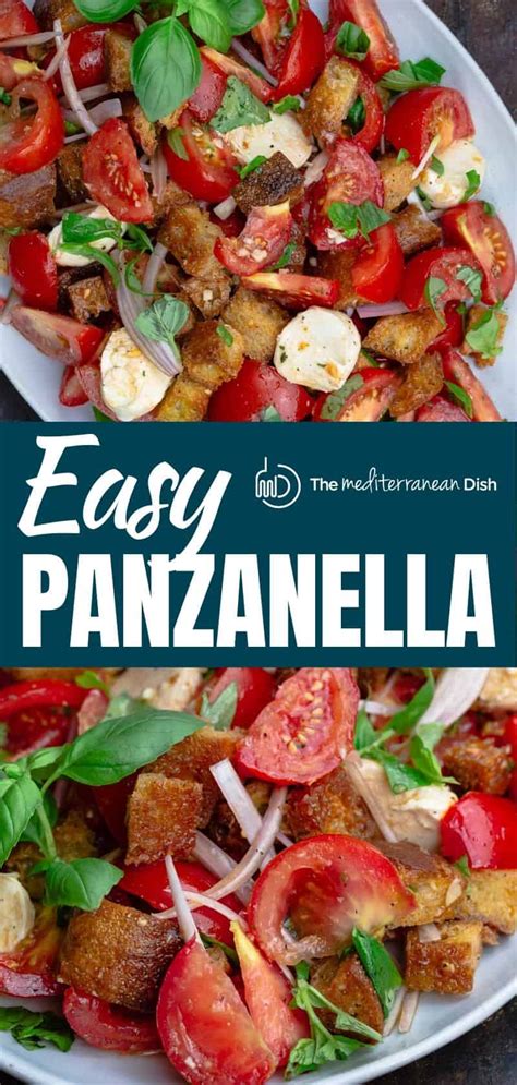 Best Panzanella Recipe (Tuscan Tomato and Bread Salad) | The ...