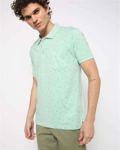 Buy Printed Slim Fit Polo T-shirt Online at Best Prices in India - JioMart.