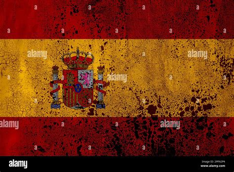 The national flag of Spain. 2023 Spanish general election Stock Photo ...