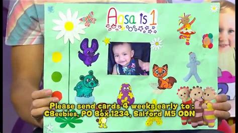 CBeebies Birthday cards 7th july 2015 - YouTube