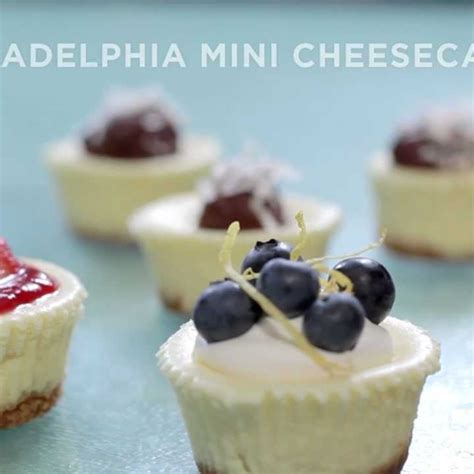 Philadelphia Mini Cheesecakes