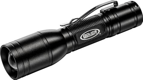 Best Buy: Police Security 120 Lumen LED Flashlight Black PS-99815