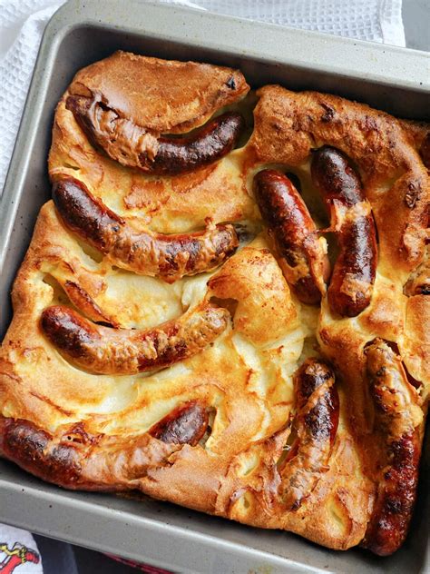 Traditional Toad in the Hole Recipe - My Gorgeous Recipes