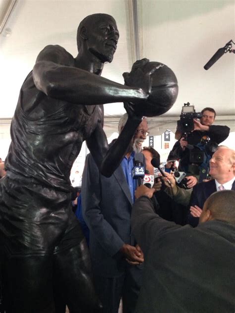 Boston unveils statue for Celtics legend Bill Russell