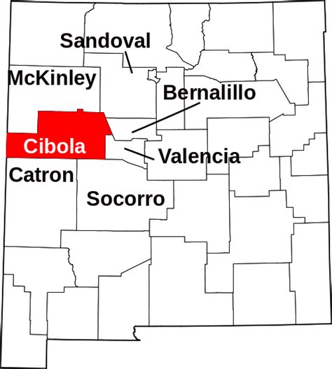 Cibola County, New Mexico : Districts