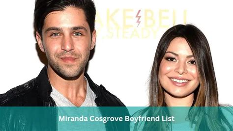 Miranda Cosgrove Boyfriend List