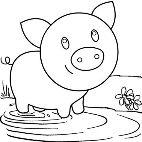 Pigs Coloring Pages Printable