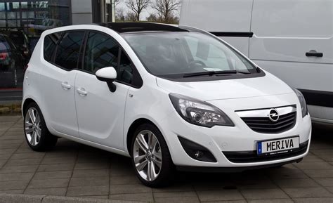 Opel Meriva B 2010 - 2014 Specs and Technical Data, Fuel Consumption, Dimensions