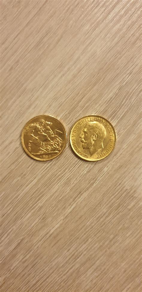 I inherited these solid gold coins from my late grandfather, the one on ...