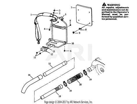 Poulan Pro Leaf Blower Parts Diagram