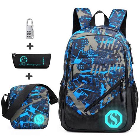 Waterproof oxford fabric boys school bags backpack for teenagers pencil ...