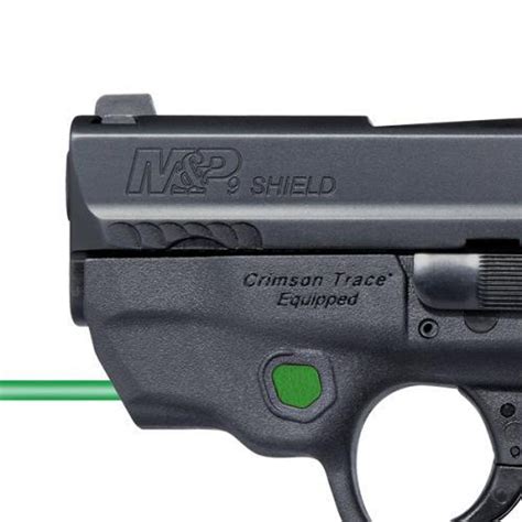 Smith & Wesson M&P 9 Shield M2.0 9mm - Crimson Trace Green Laser ...