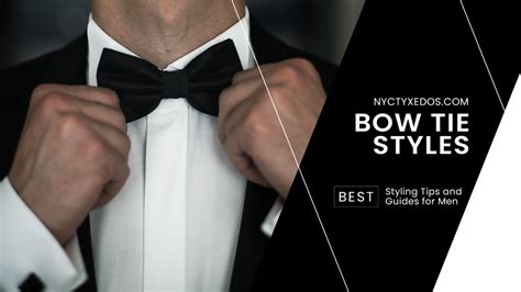 8 Bow Tie Styles & Shapes for a Perfect Knot – NYC Tuxedos