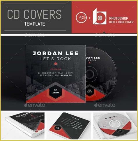 Cd Cover Template Photoshop Free Download Of 30 Amazing Cd Cover Psd ...