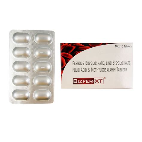 Buy Bizfer-XT 10 Tablets Online at Best Prices | Wellness Forever