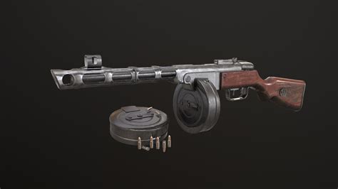 Andrey Lukashov - PPSH-41 Submachine gun